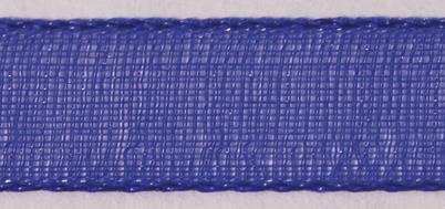 Trak organza, temno moder, 3mm, 10m