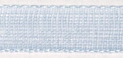Trak organza, svetlo moder, 7mm, 10m