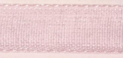 Organza traka, svijetlo ružičasta, 7mm,10m