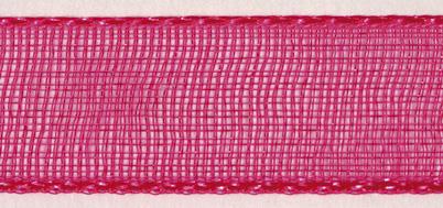 Organza traka, ružičasta, 7mm, 10m