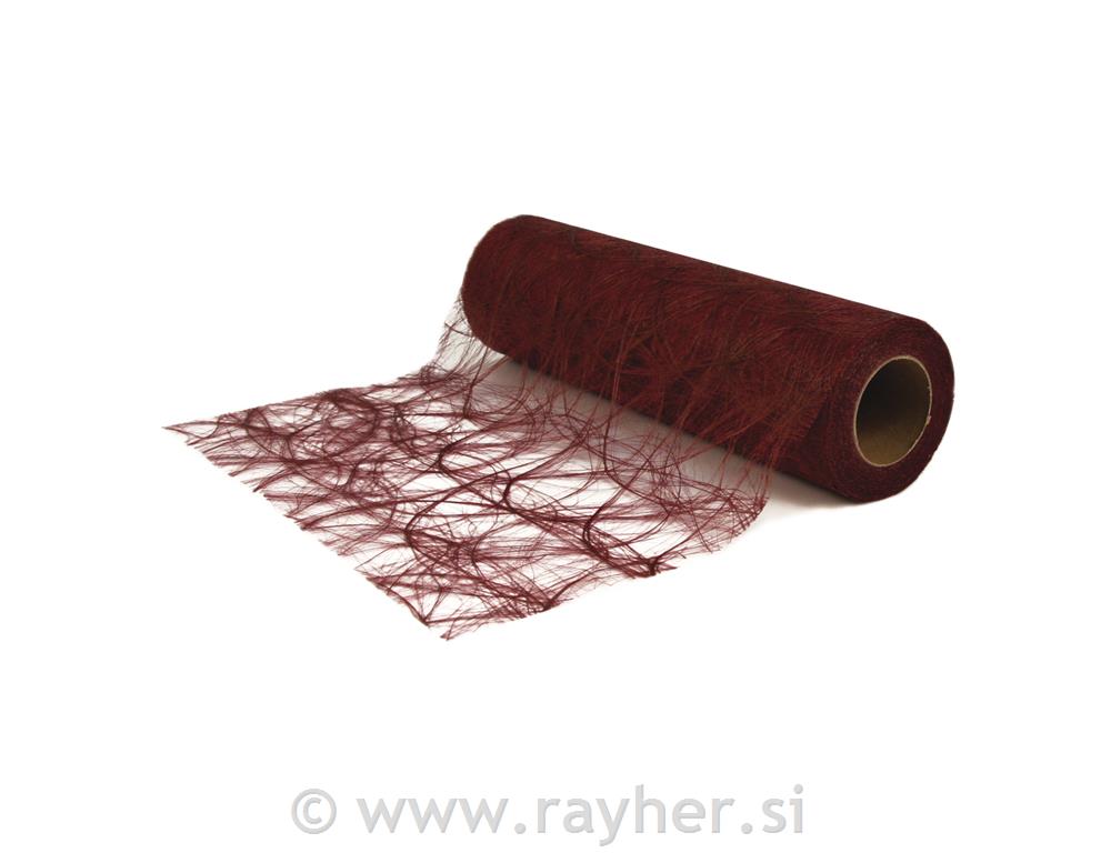 Svileno vlakno:Modern, vino crveno, 30 cm, 25 m