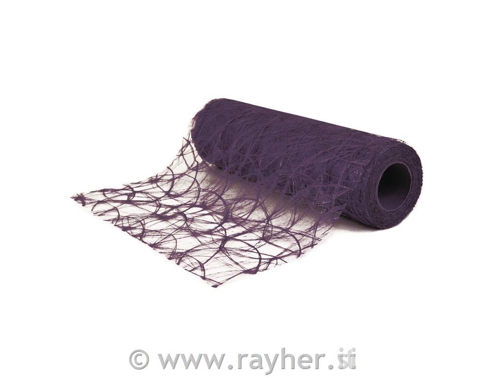 Svilena vlakna: Modern, vijolična, 30 cm, 1m