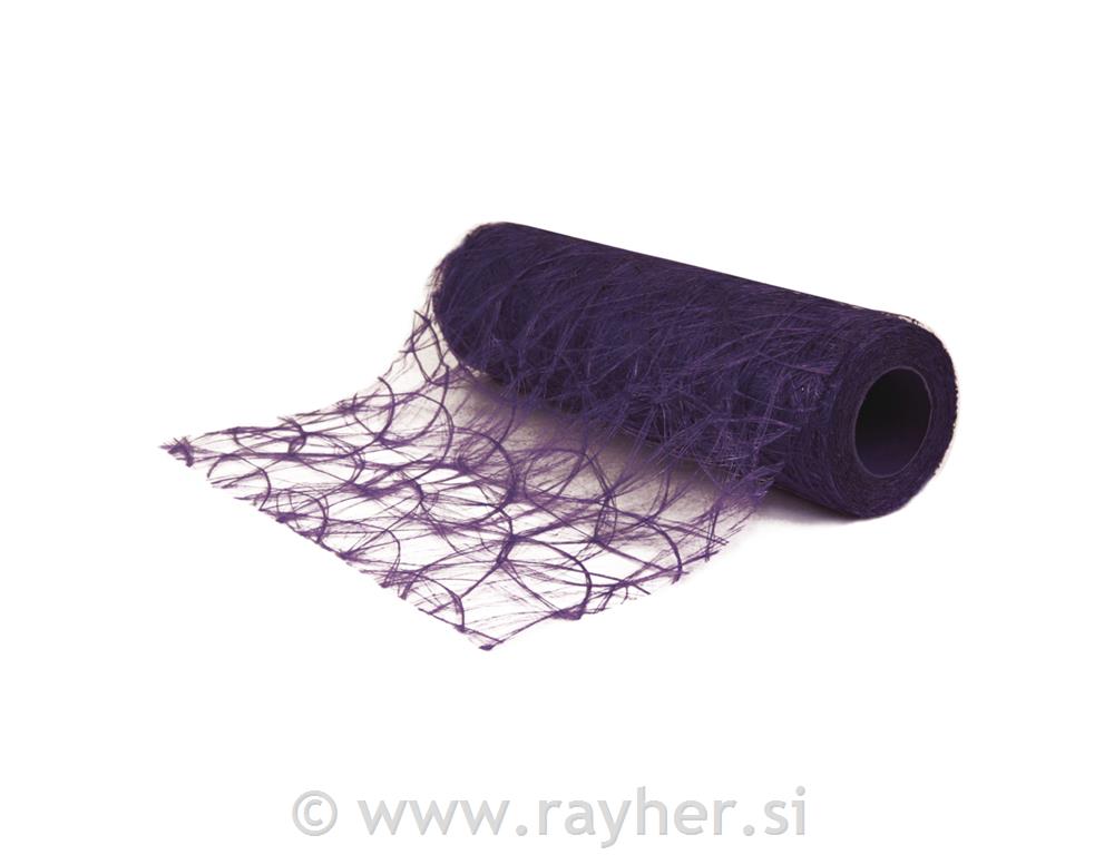 Svileno vlakno: Modern, ljubičasto, 60cm, 50 m