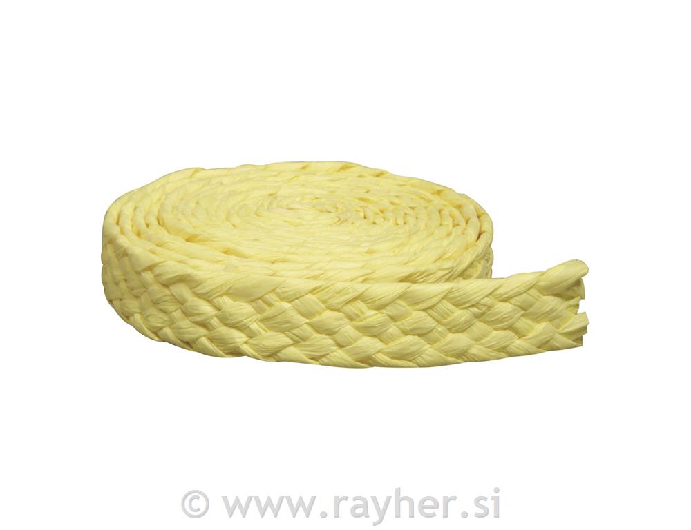 Trak papirnati platen, rumen