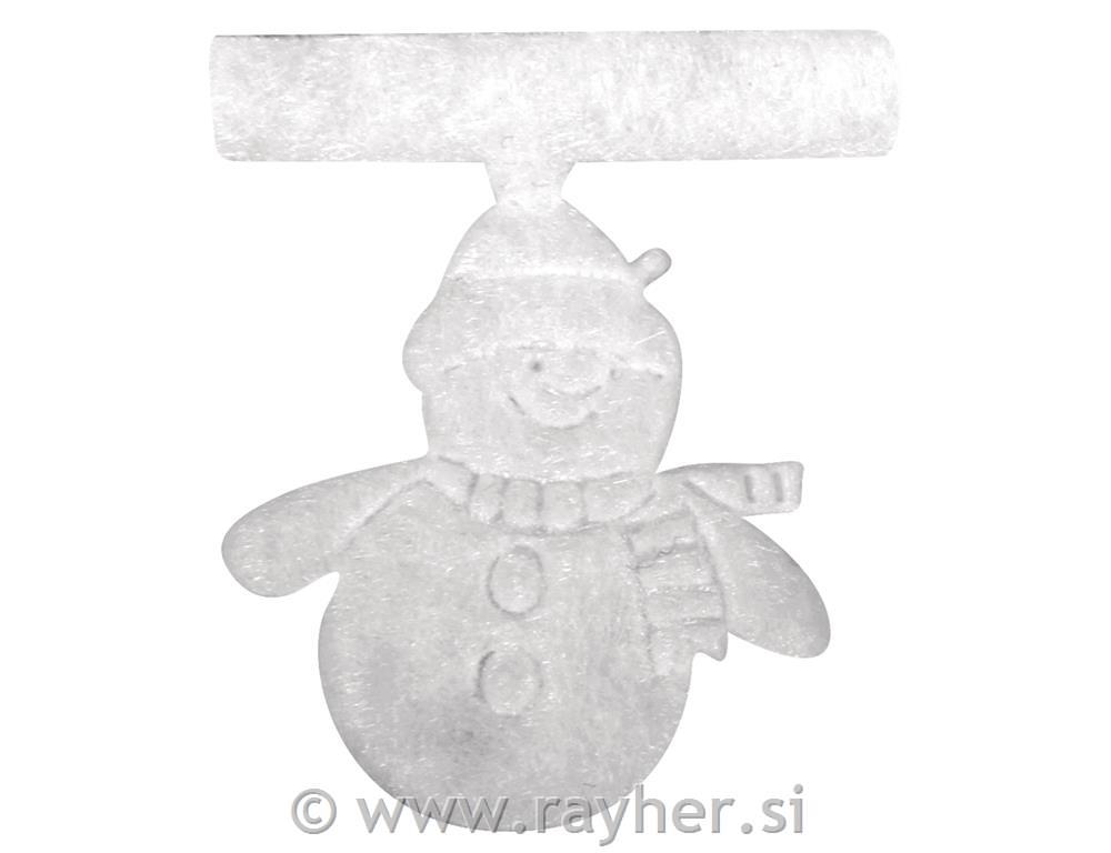 Traka: Snjegovići, bijeli, 3cm, 1m