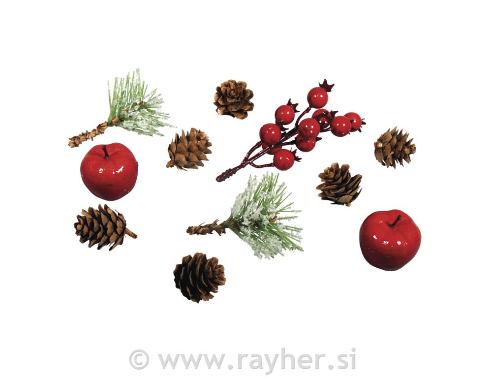 Natur mix sa jabukama, 2-12cm, 11 kosov