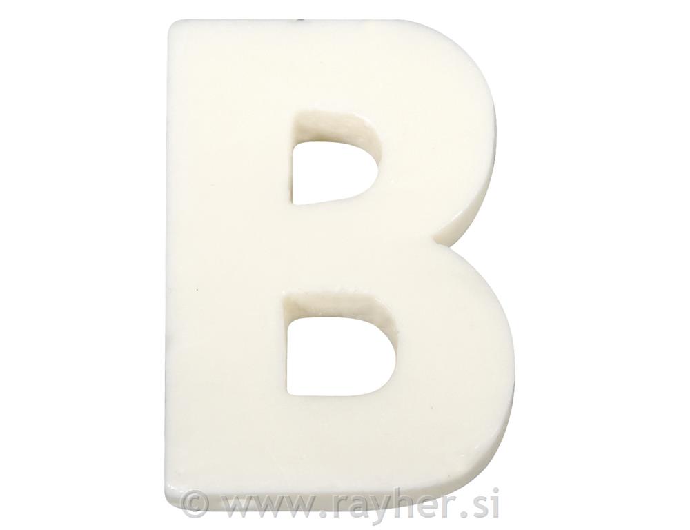 Soap letter "B", 5x4cm