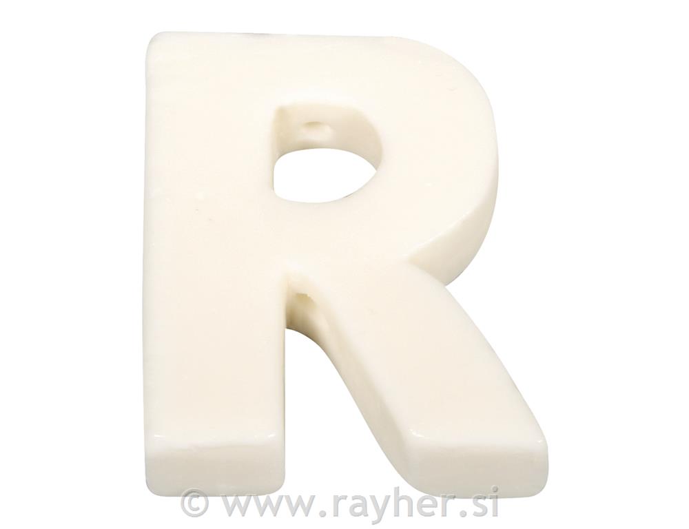 Soap letter "R", 5x4cm