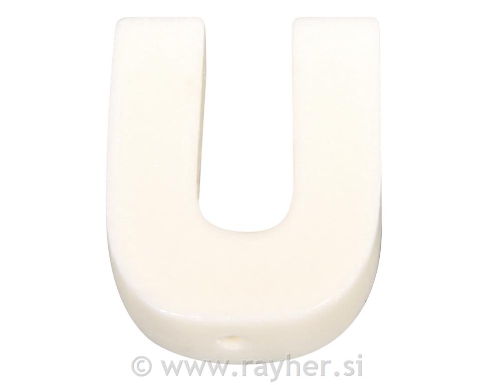 Slovo sapun "U", 5x4cm
