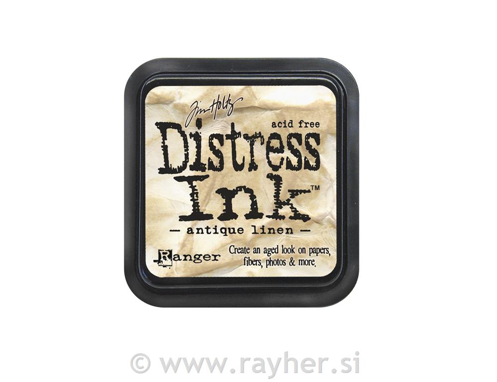 Blazinica za štampiljke Distress Ink, "Antique Linen"