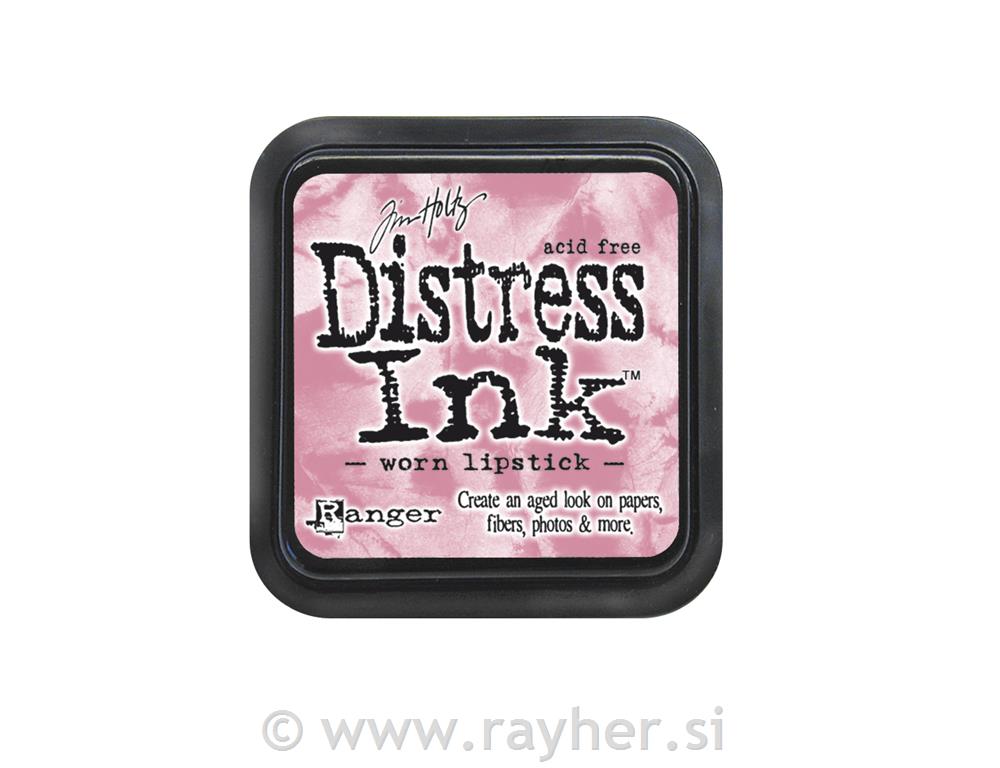 Blazinica za štampiljke Distress Ink, "Worn Lipstick"