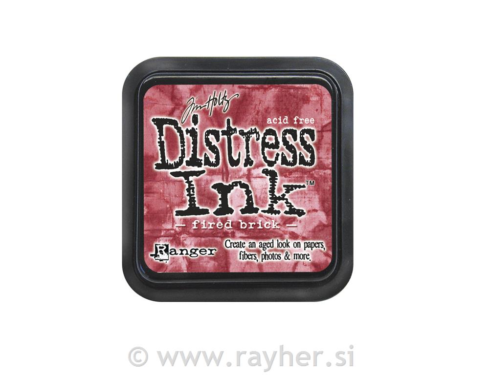 Tinta za pečate Distress Ink, "Fired Brick"