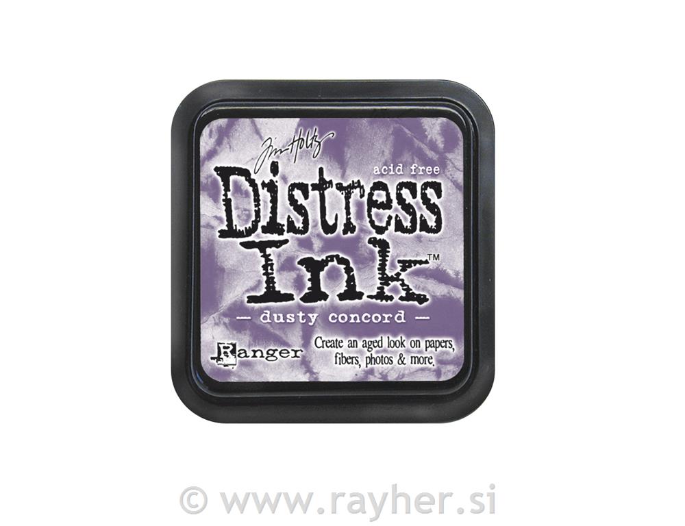 Tinta za pečate Distress Ink, "Rusty Concord"