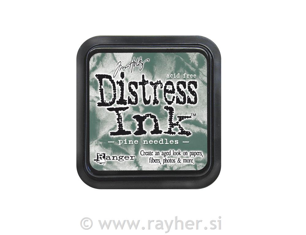 Tinta za pečate Distress Ink, "Pine Needles"