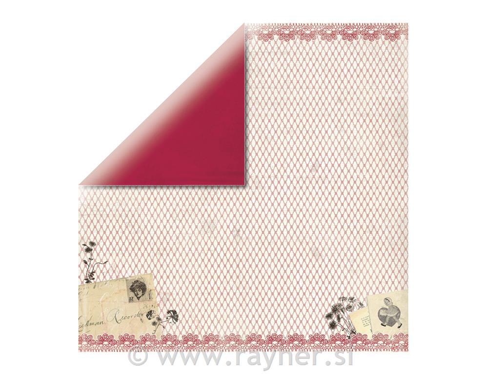 Scrapbooking papir Dearest 30.5x30.5 cm190 g/m2