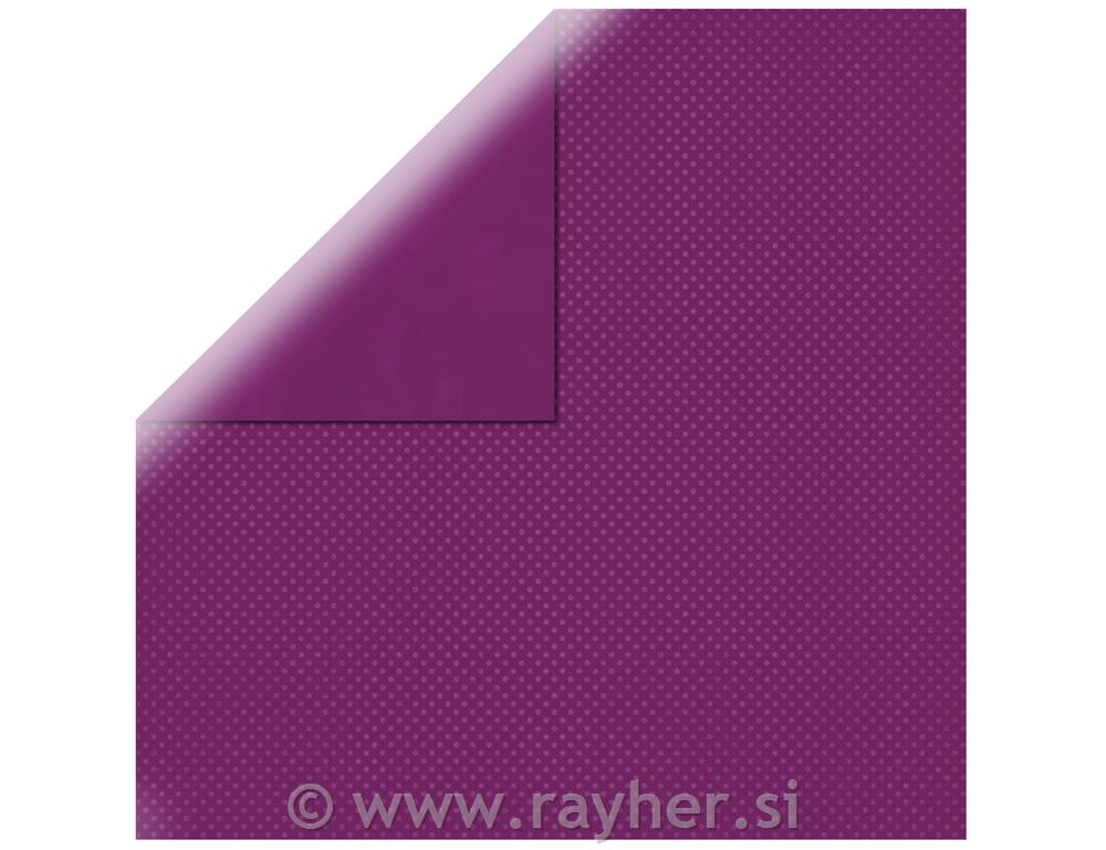 Scrapbooking papir Double dot, rdeče vij