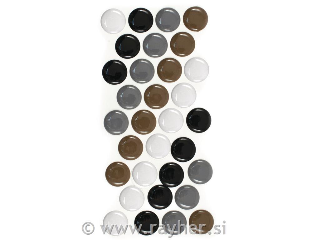 Točkice Enamel samoljepive - Neutral