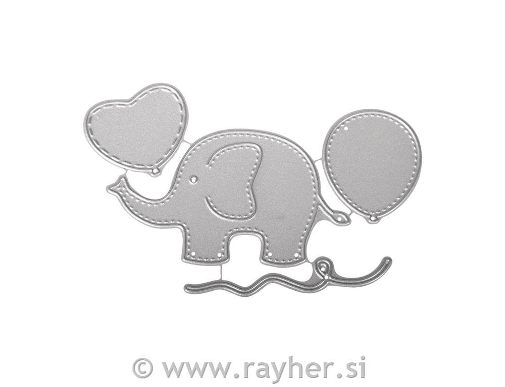 Nastavak za rezanje TinaB: Baby Slon, 2.1-8.5cm, set 4