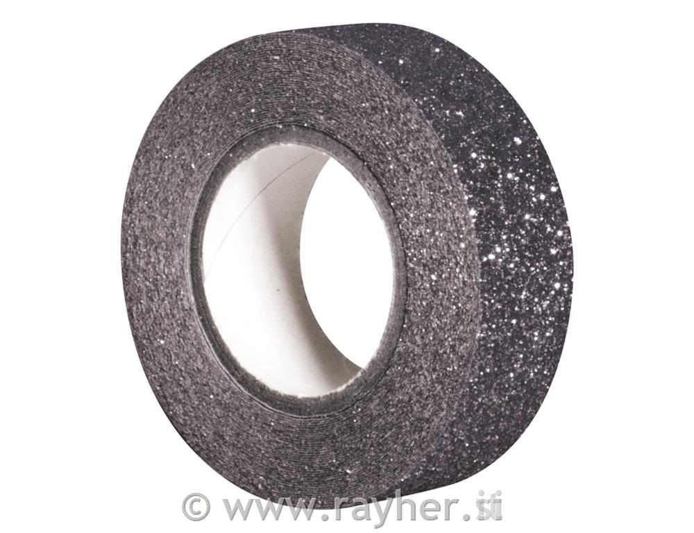 Lepilni trak z bleščicami, platina, 15mm, 5m,