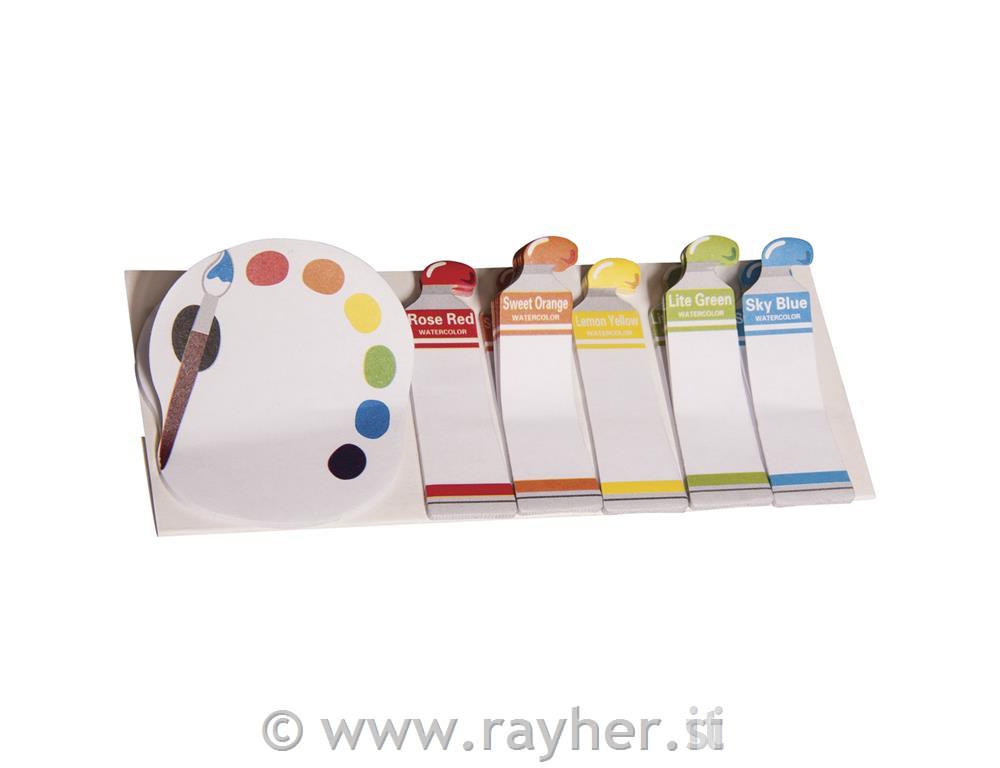 Naljepnice Memo sticker: Paleta boja