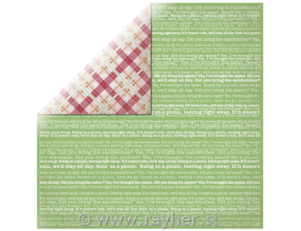 Scrapbooking papir Cheerful 9