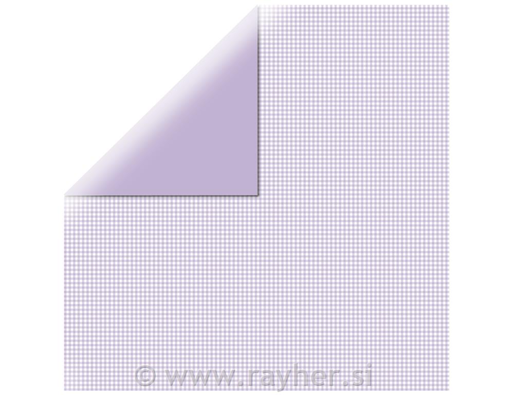 Scrapbooking papir karo, lavanda, , 30.5x30.5cm, 190g/m2