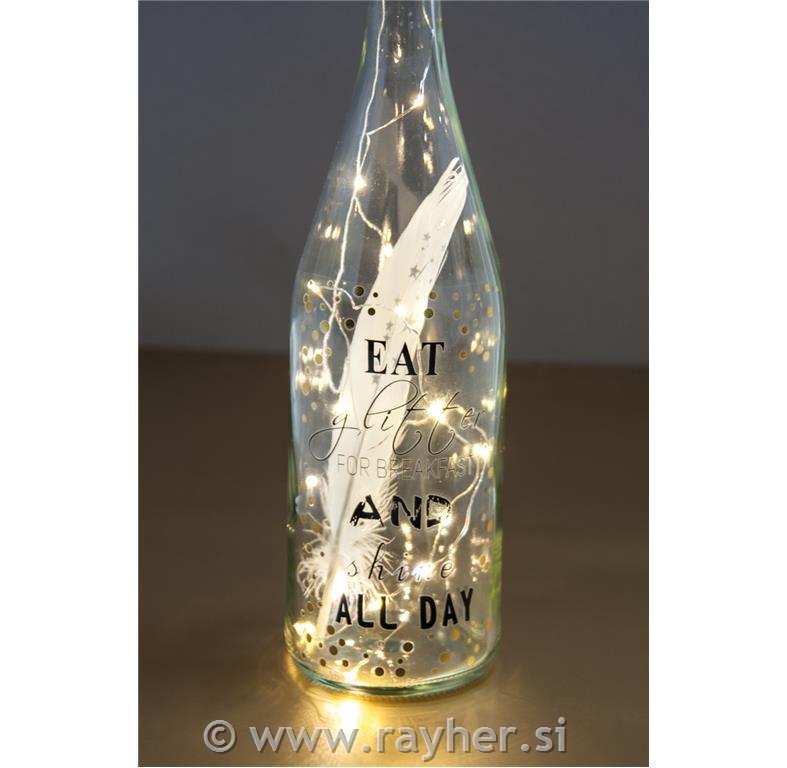 Motivi peel-off Glitter, crni/ zlatni, 2poli