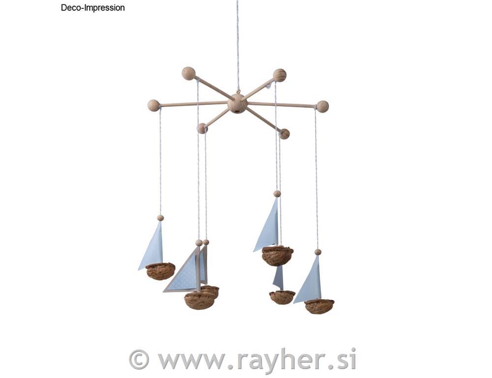 Držalo za mobile, leseno, 23 cm, 1 set.