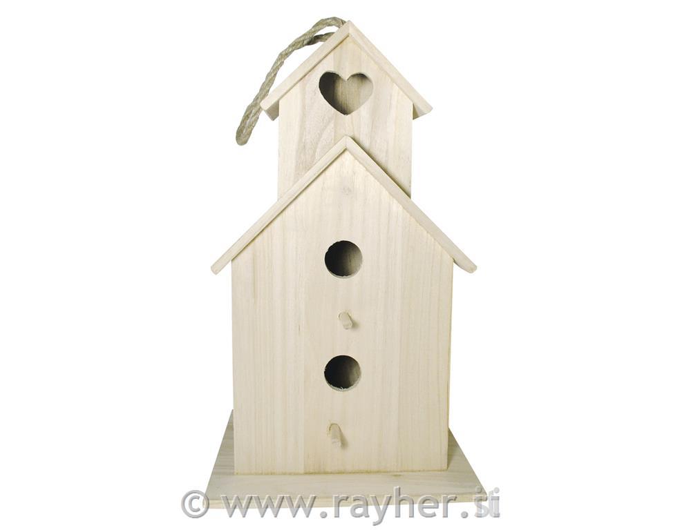 Birdhouse "Saint Tropez", 22x19x39 cm