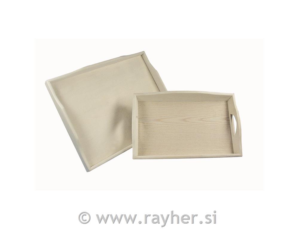 Lesen pladenj, 18x31 cm