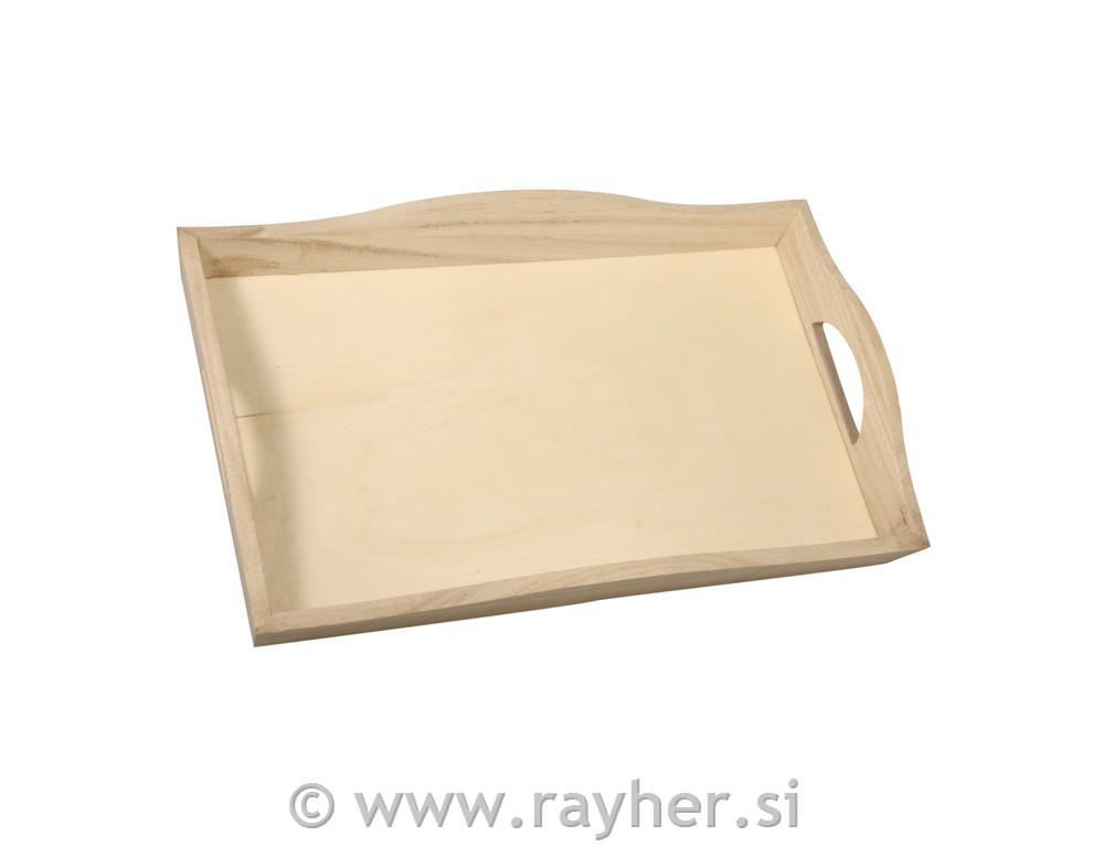 Lesen pladenj, 18x31 cm
