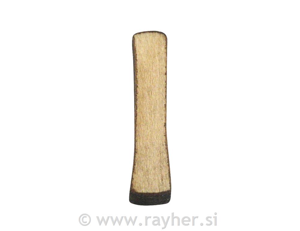Drveno slovo I, 2 cm