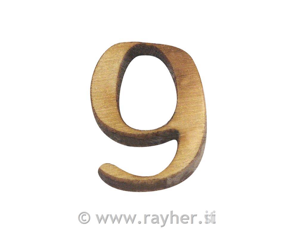 Drveni broj, 9, 2 cm