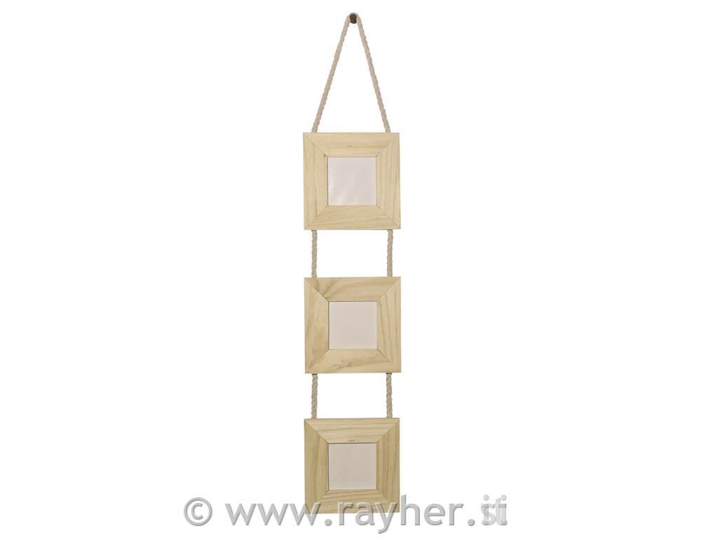 Wooden photo frame 3 com.,FSC Mix Credit