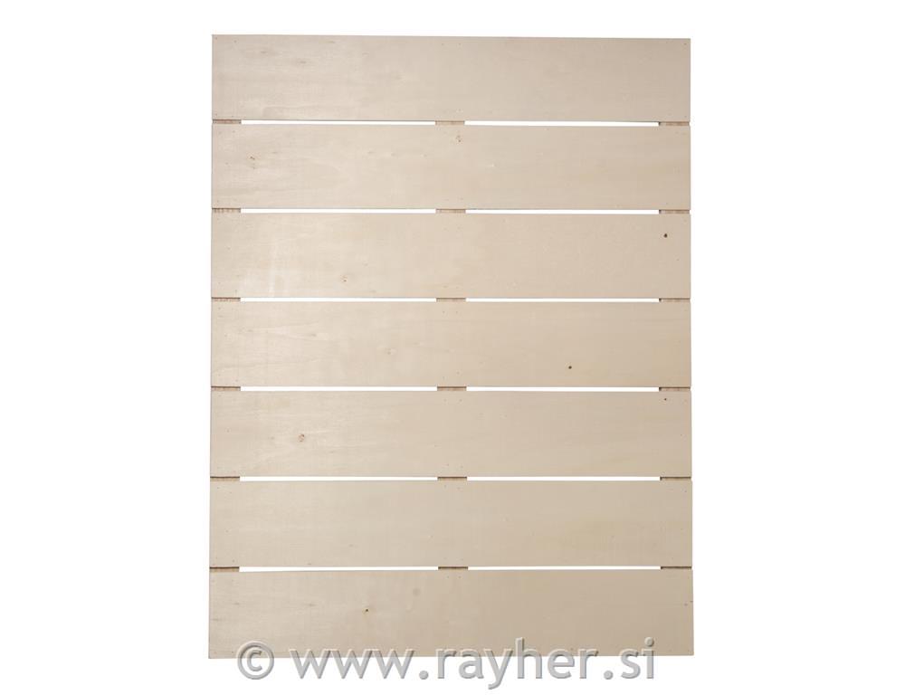 Drvena ploča, 40x50.2x0.7cm, debljine 1.1 cm, +2 kuka