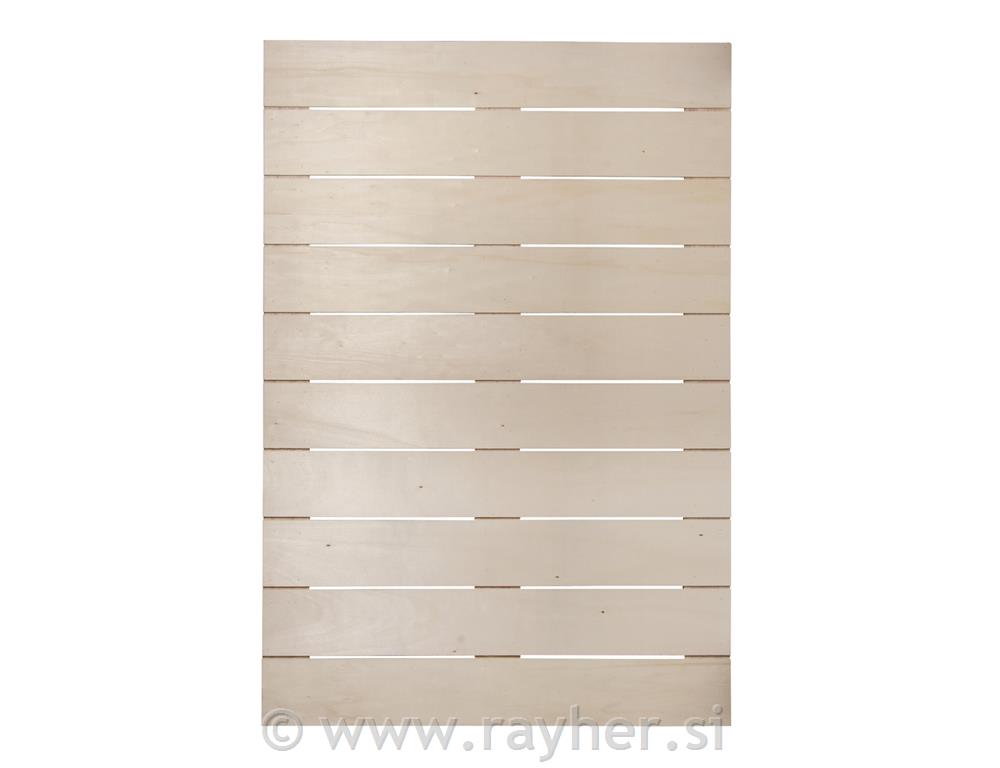 Drvena ploča, 50x71.5x0.7cm, debljine 1.1 cm + 2 kuka