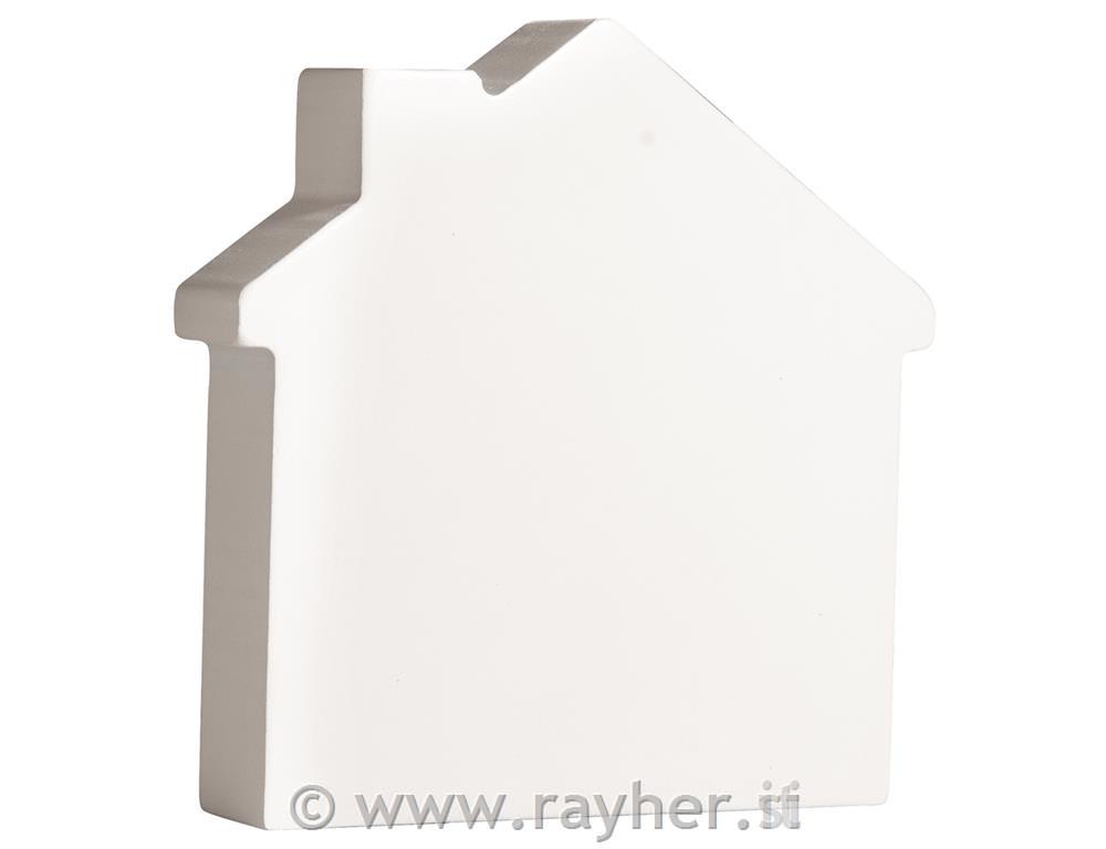 MDF symbol "Haus" , white, 11cm, 2cm