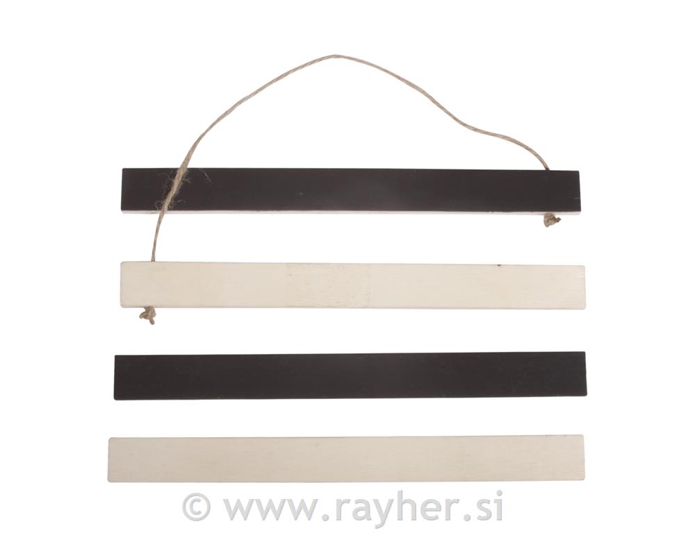 Drvena vješalica sa magnet. 21x2x0.75cmm