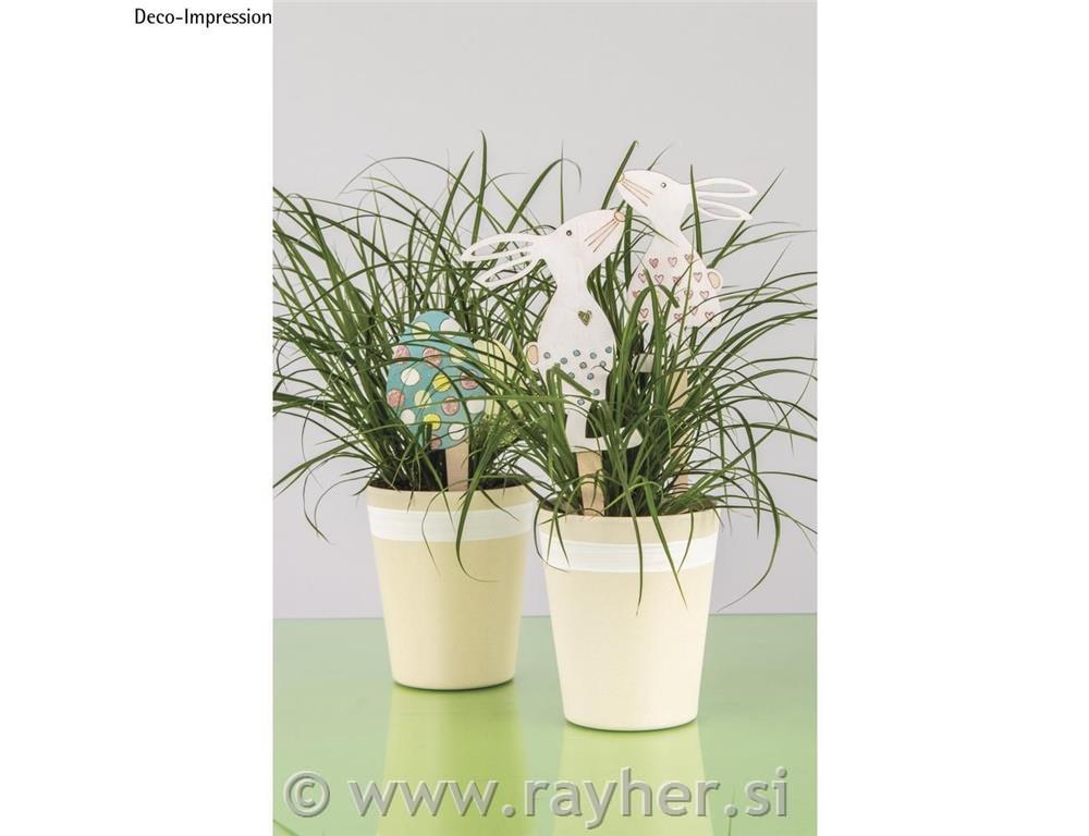 Drveni motivi Uskrs, natur, 3-delni set,