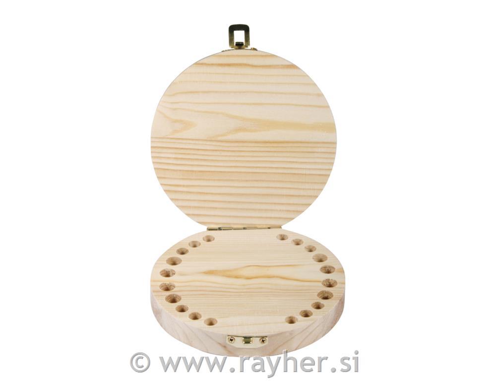Drvena kutija za prve zube, 12x2.7cm