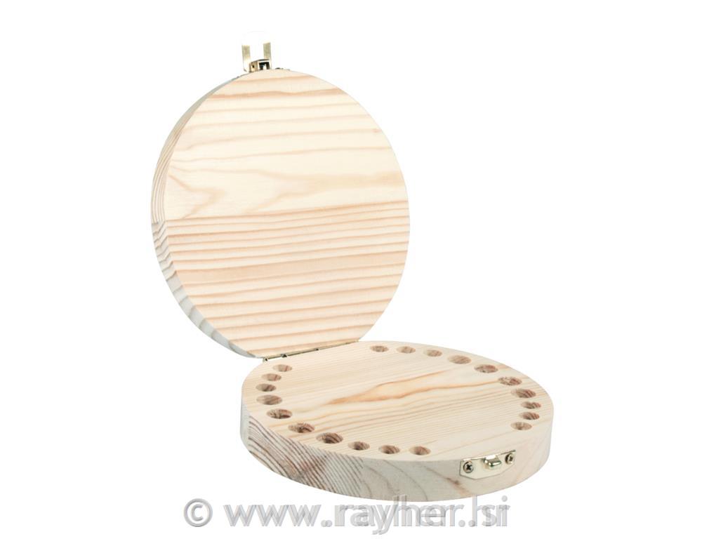 Drvena kutija za prve zube, 12x2.7cm