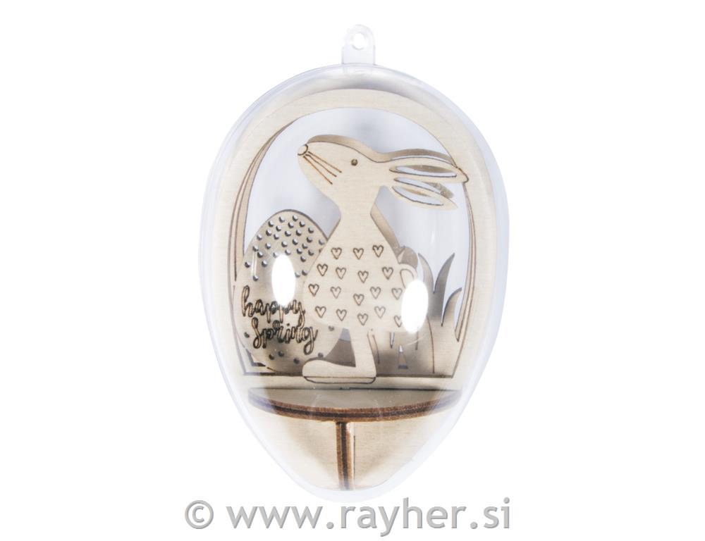 Lesen 3D izrez za 10cm jajce "Happy Spring" ,5-delni