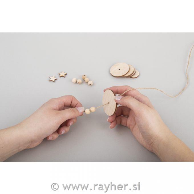 CK: Wood.tree pendant, FSCMixCredit4.7x4.7x22.5cm, box 4pcsnatural