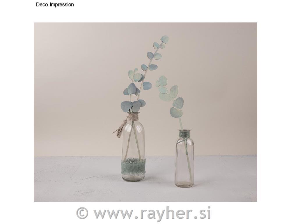 Drveni ukras, Eukaliptus, 32+42cm, set 3