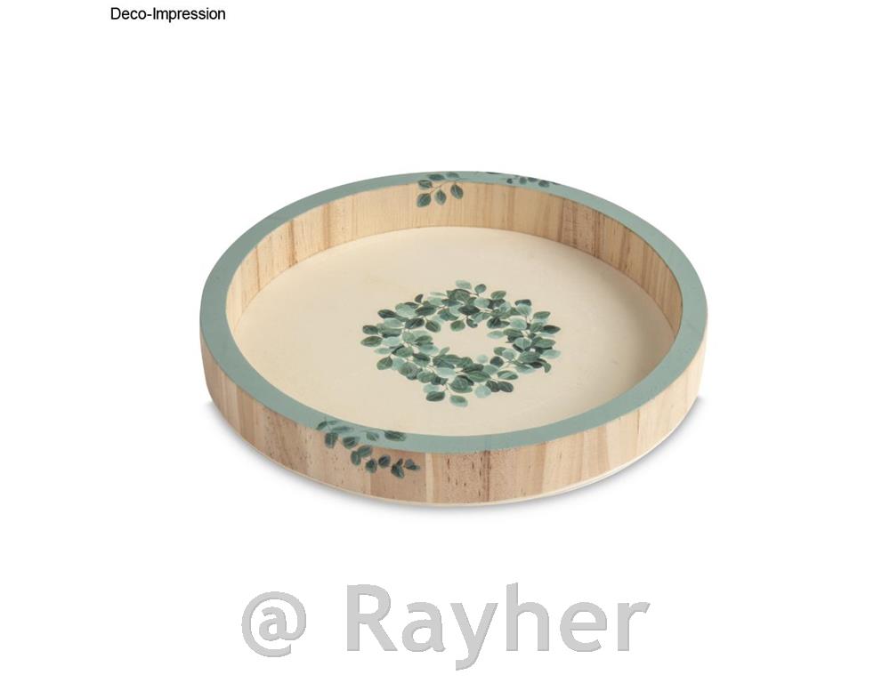 Drveni pladanj, okrugli, 20 cm,visina 2,5 cm