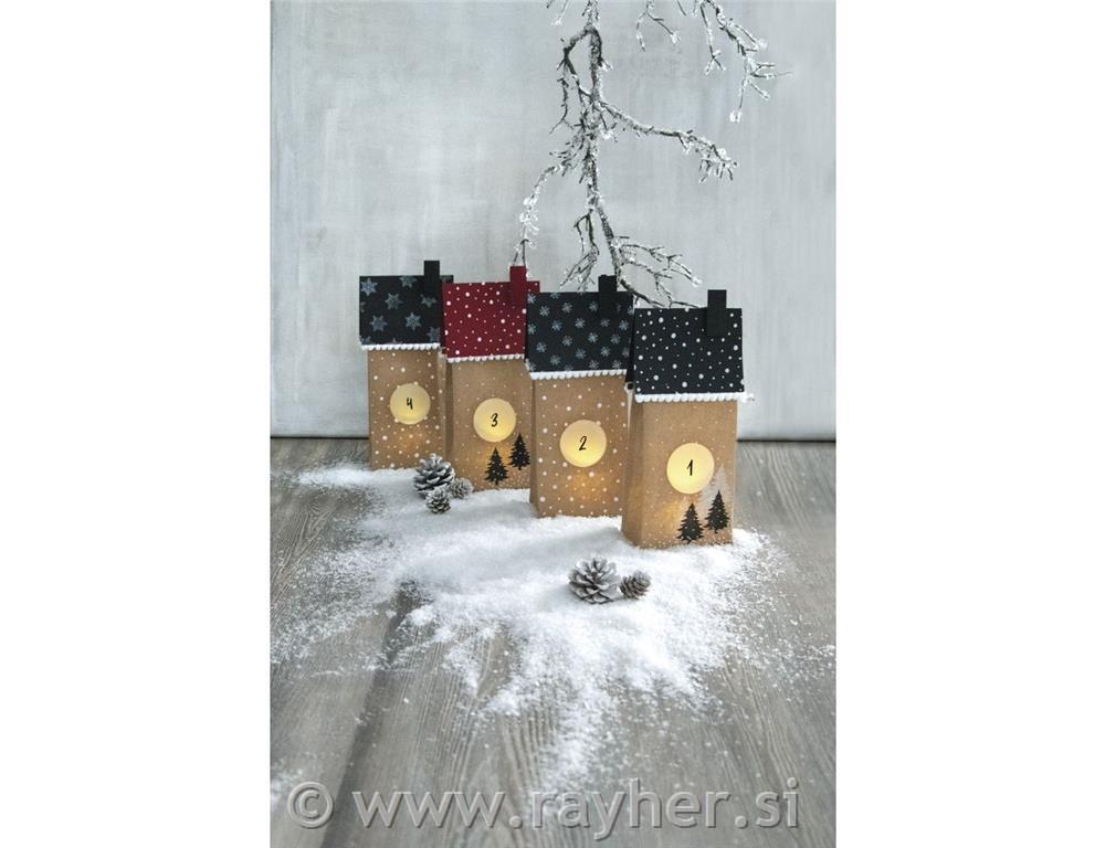 Papirnate vrećice 10x24x6 cm 80g 25 kom