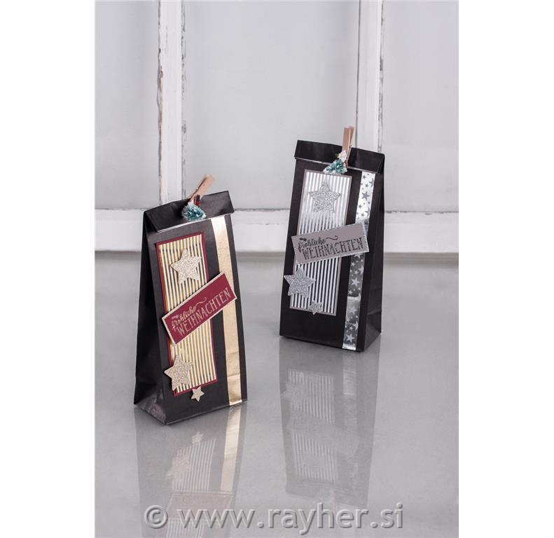 Papirnate vrećice 10x24x6 cm 80g 25 kom/m