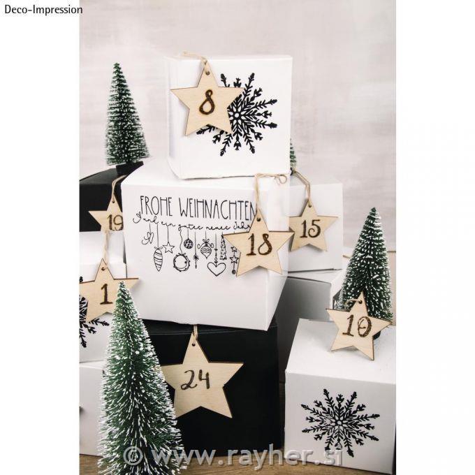 Sklopiva kartonska kutija 7,5cm, set 12bijela