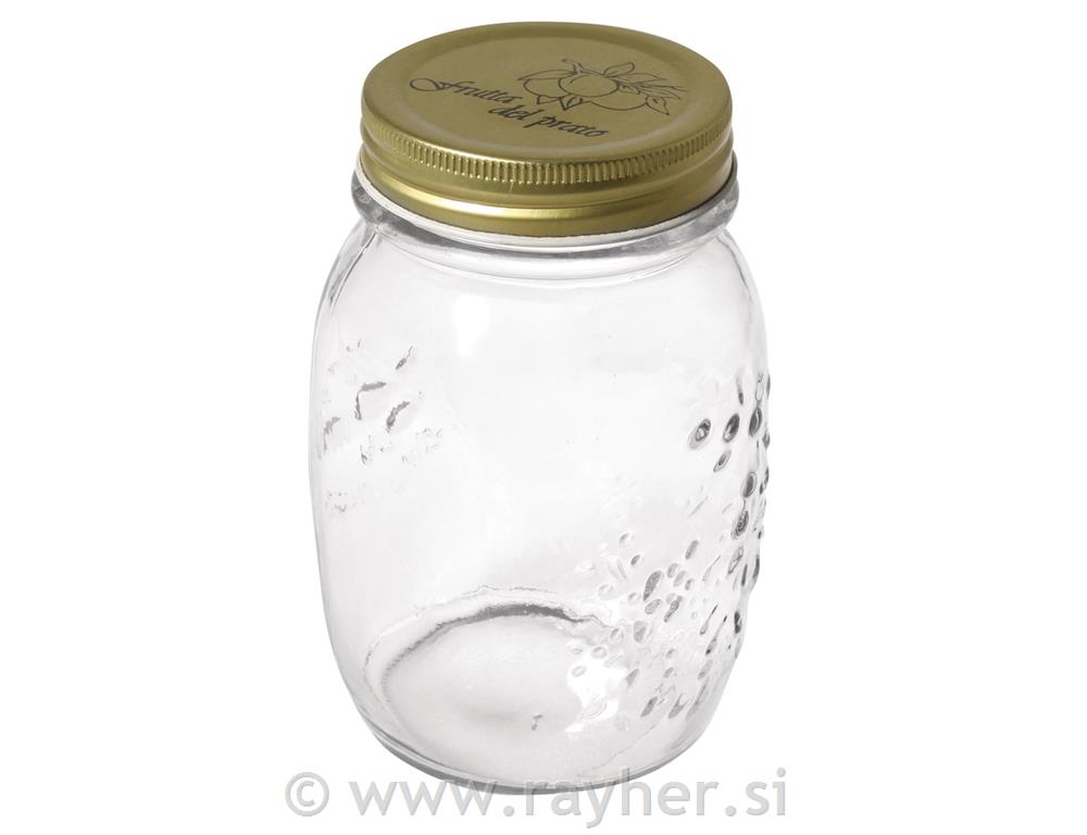 Kozarec s pokrovom 500 ml, 13.5cm