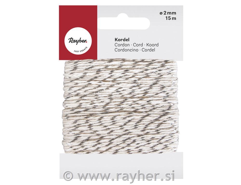 Cord, 2mm otab-card 15m